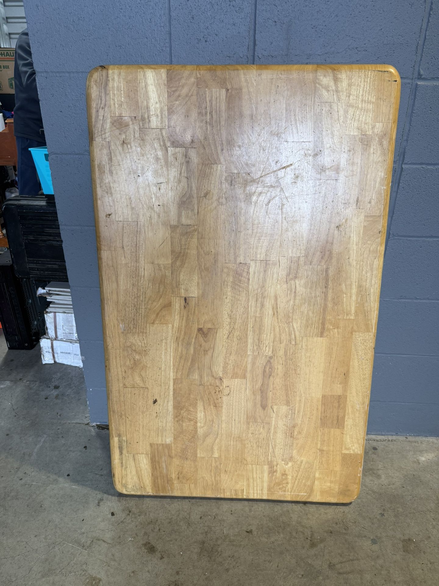 Solid Wood Low Table - Plant Stand / Craft Table