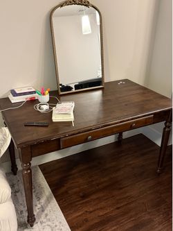 Real wooden desk