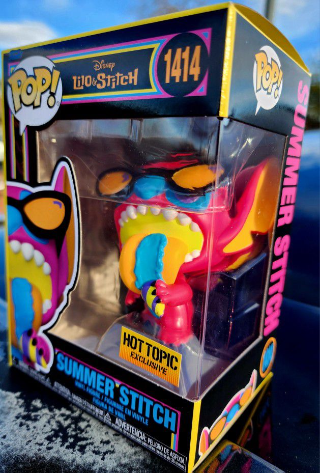 Funko Pop Disney Summer Stitch Exclusive 
