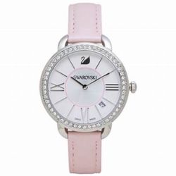 SWAROVSKI Aila Day Quartz Crystal White Dial Ladies Watch BNIB