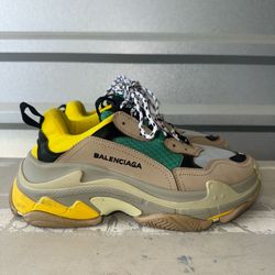 Balenciaga Triple S Sneaker 'Green Yellow' 2018