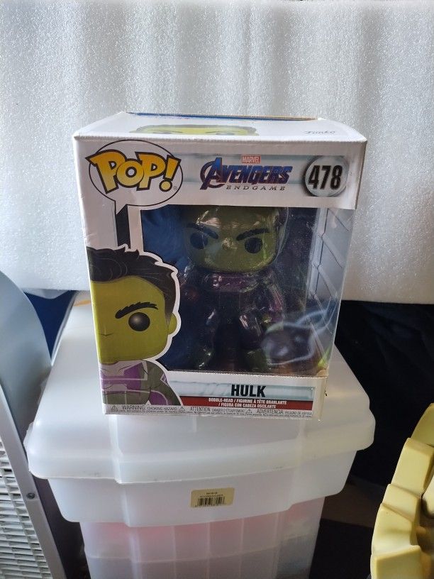 Funko POP! Marvel - 6 In. Avengers Endgame - Hulk - #478