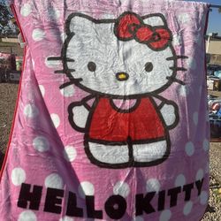 Hello Kitty Blankets. $35.  Full Size.  