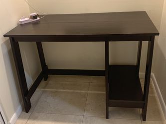 Desk Dark Wood