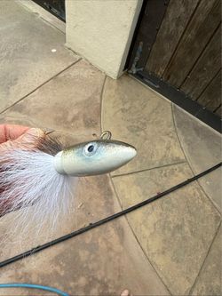 8oz Bucktail Jigs for Rockfish, Lingcod, and Halibut