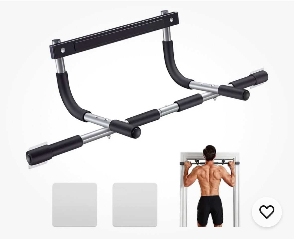 Ally Peaks Doorway Pull Up Bar 440lbs Thick Steel Max Limit for Upper Body