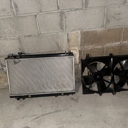 350z Radiator/Fans ac condenser 