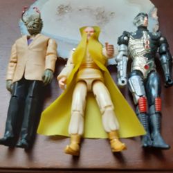 Lot Of 3 Collectible action Figures From The 1970s 