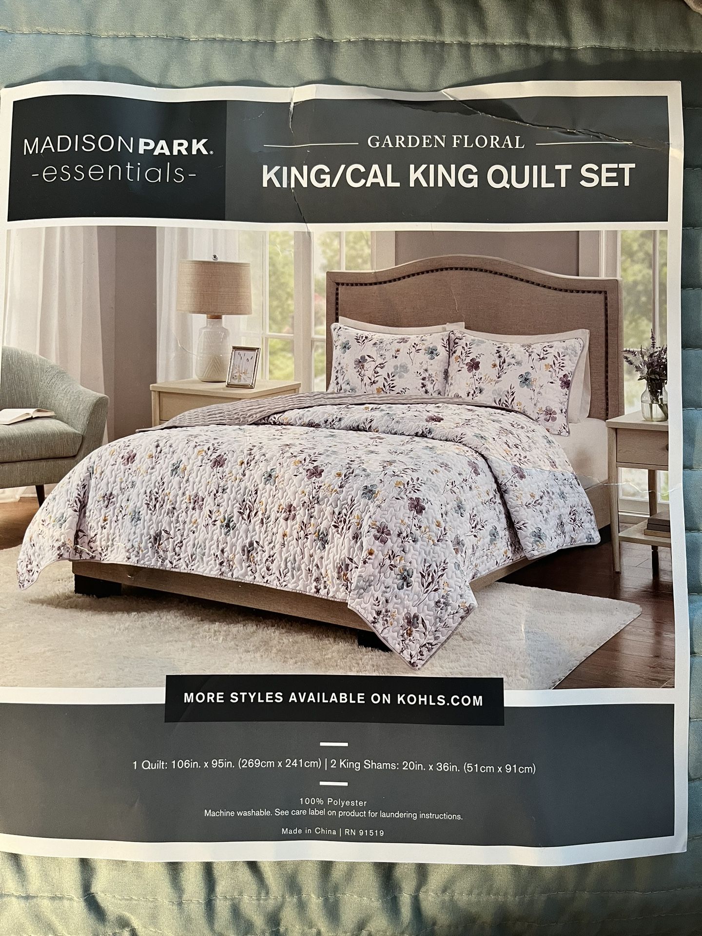 King/Cal king Quilt Set