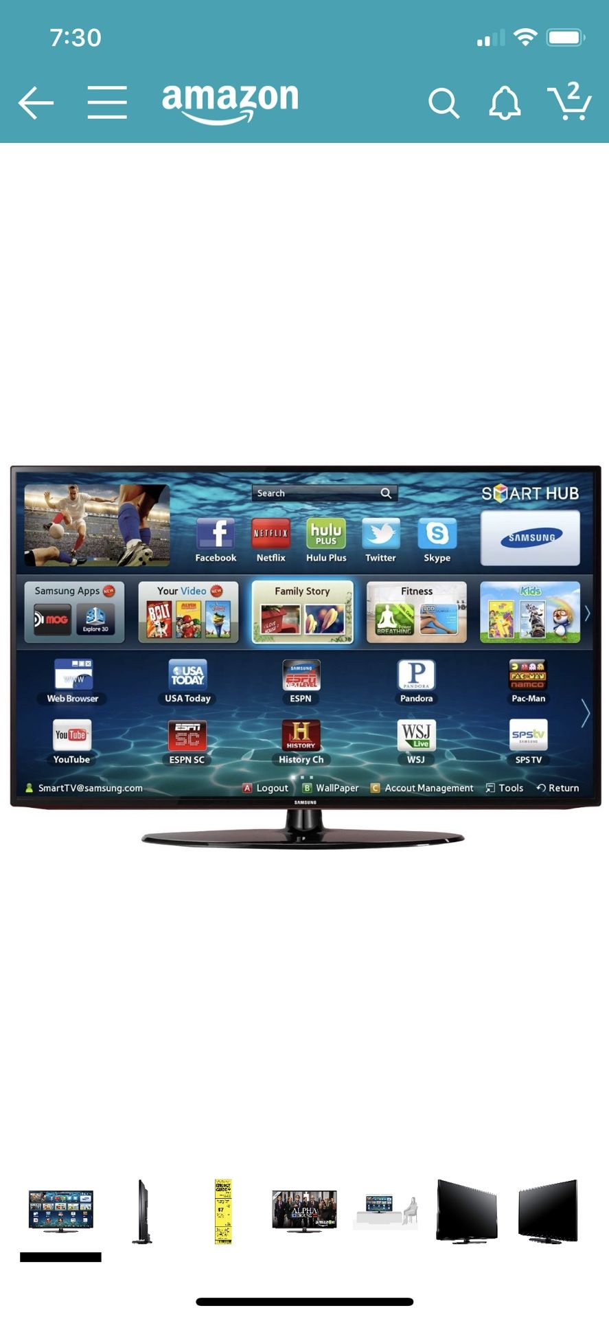 Samsung Smart TV 40” series 5 5201