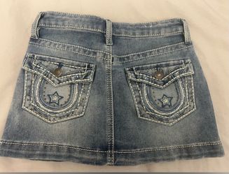 Denim Y2k mini skirt