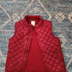 Boy's Vest Color Burgundy 