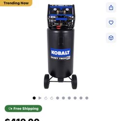 KOBALT QUIET AIRCOMPRESSOR 26GALLON
