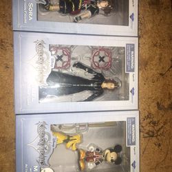 Kingdom hearts action figures set of two