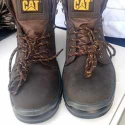 CAT Men's Striver Steel Toe Boots : Pre-owned As Is 