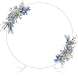 Brand New White Circle Arch 6.6ft