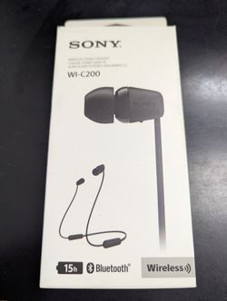 Sony WI-C200 Wireless Earbuds