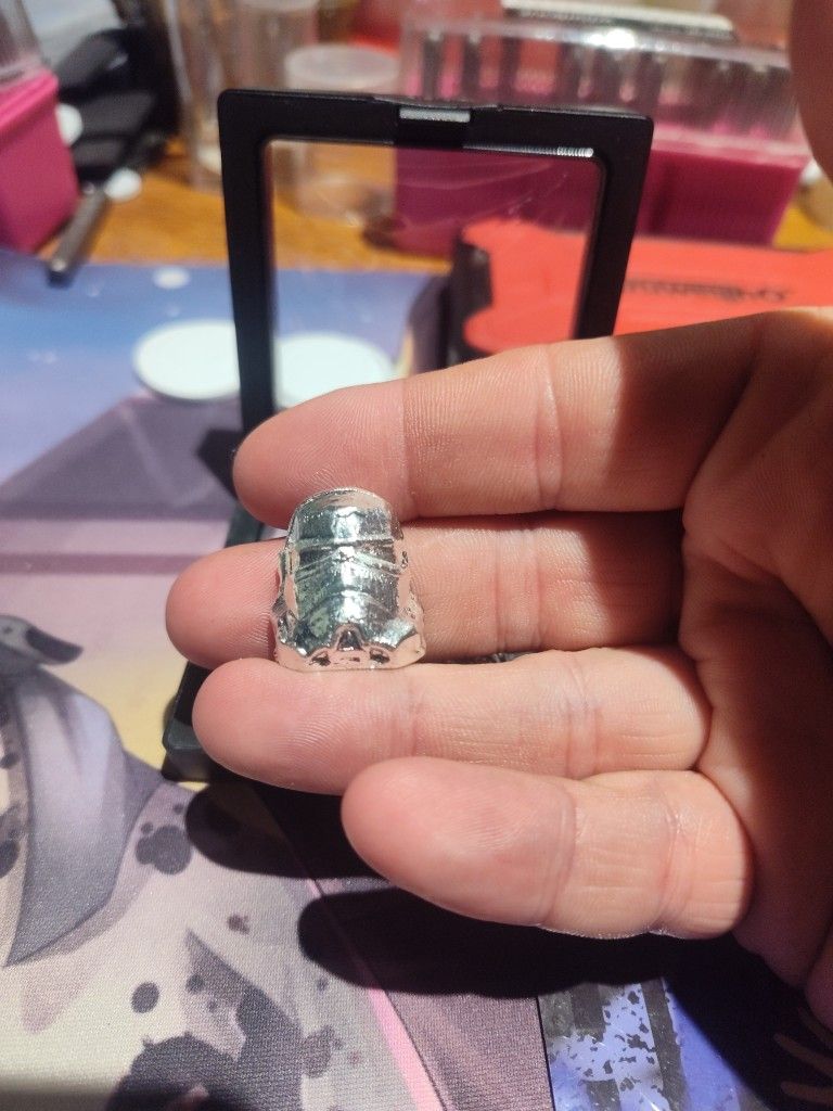 1 Oz Storm Trooper Silver Helmet