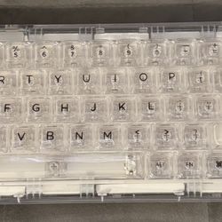 Transparent Mechanical Keyboard