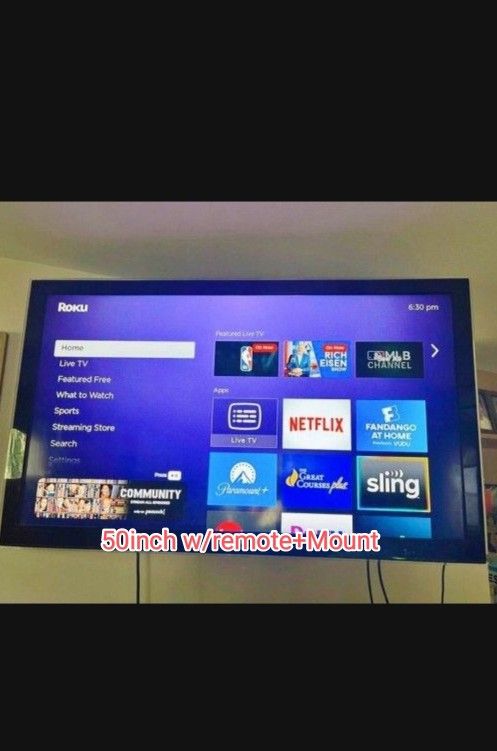 Flat Screen Plasma TV 50inch
