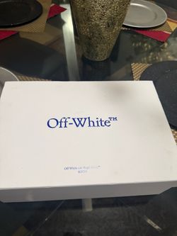 Off Whites White Orange 9.5/10