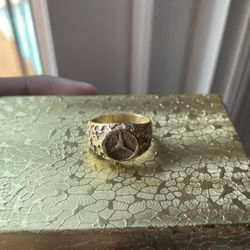 (Sold) 10k benz nugget ring 