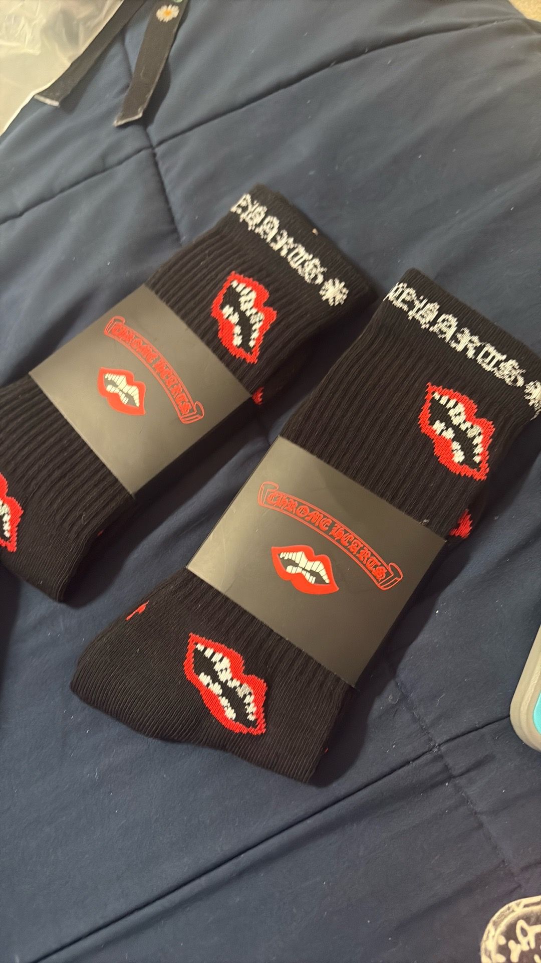 Chrome hearts sock