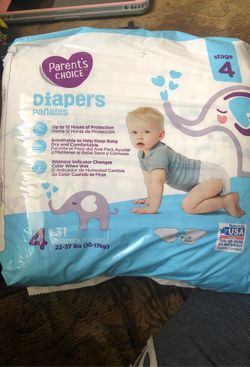 Diapers size 4