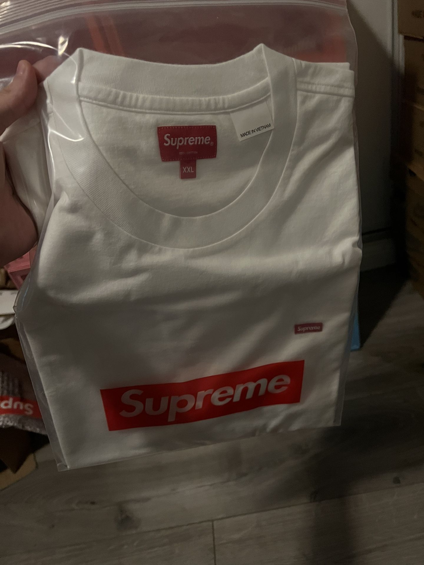 Supreme Box Tee White