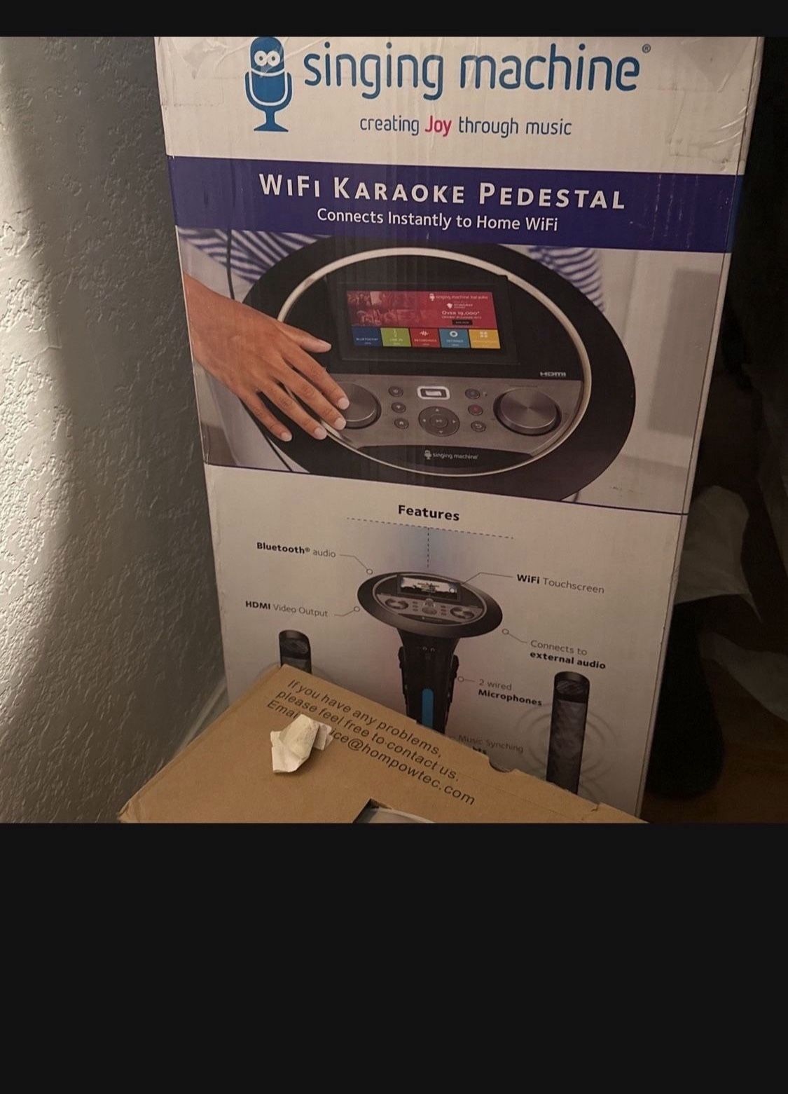 Karaoke Pedestal Sing 🎵 Machine 