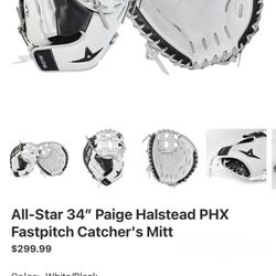 All-Star 34in Right Handed Catchers Mitt