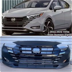 For Nissan Versa 2023-2024 2025 Nissan Front Bumper Cover Complete Kit 10055 Belknap Rd, Sugar Land, TX 77498  The above prices are subject to applica
