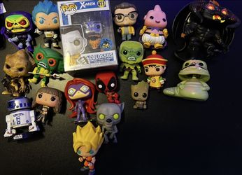 Lot of Funko Pops