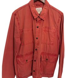 Lucky Brand  men’s  Jacket  orange-red color Medium