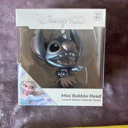  DISNEY 100 MINI BOBBLE HEAD COLLECTOR SERIES STITCH LIMITED EDITION HTF New&Seal   Greetings, this collectible is new and hard to find. Please see ph