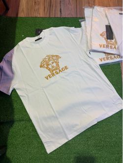 Versace White Medusa Logo Shirt