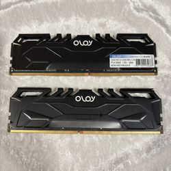 OLOy DDR4 RAM 32GB (2x16GB) 3200 MHz CL16 1.35V 288-Pin (16GBx2), Black