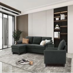 3pc Living Room Set/ Sectional 