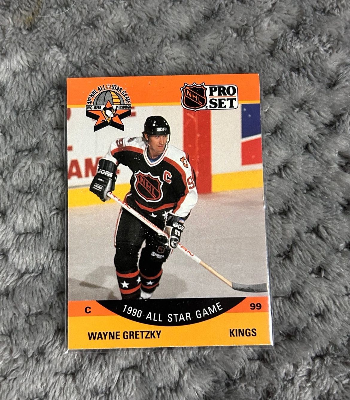 1990 Wayne Gretzky Pro Set All Star Game Kings