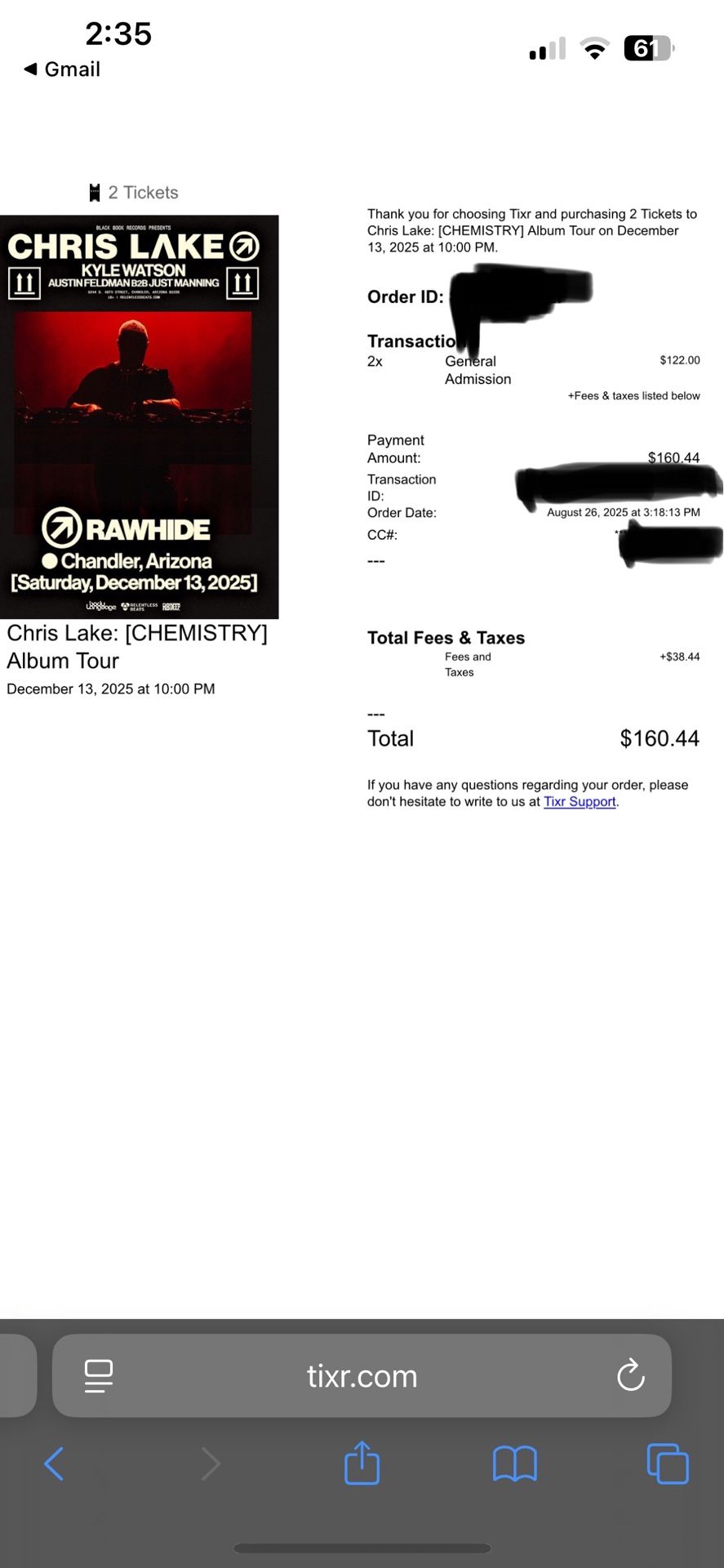 Chris Lake Concert Tickets