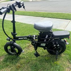 Aairsk RS5 Folding Electric Bike for Adults, 14" E-Bike, 748W Peak Motor, 48V15Ah Battery, 22 MPH, 40 Miles Range, UL 2849 Certified