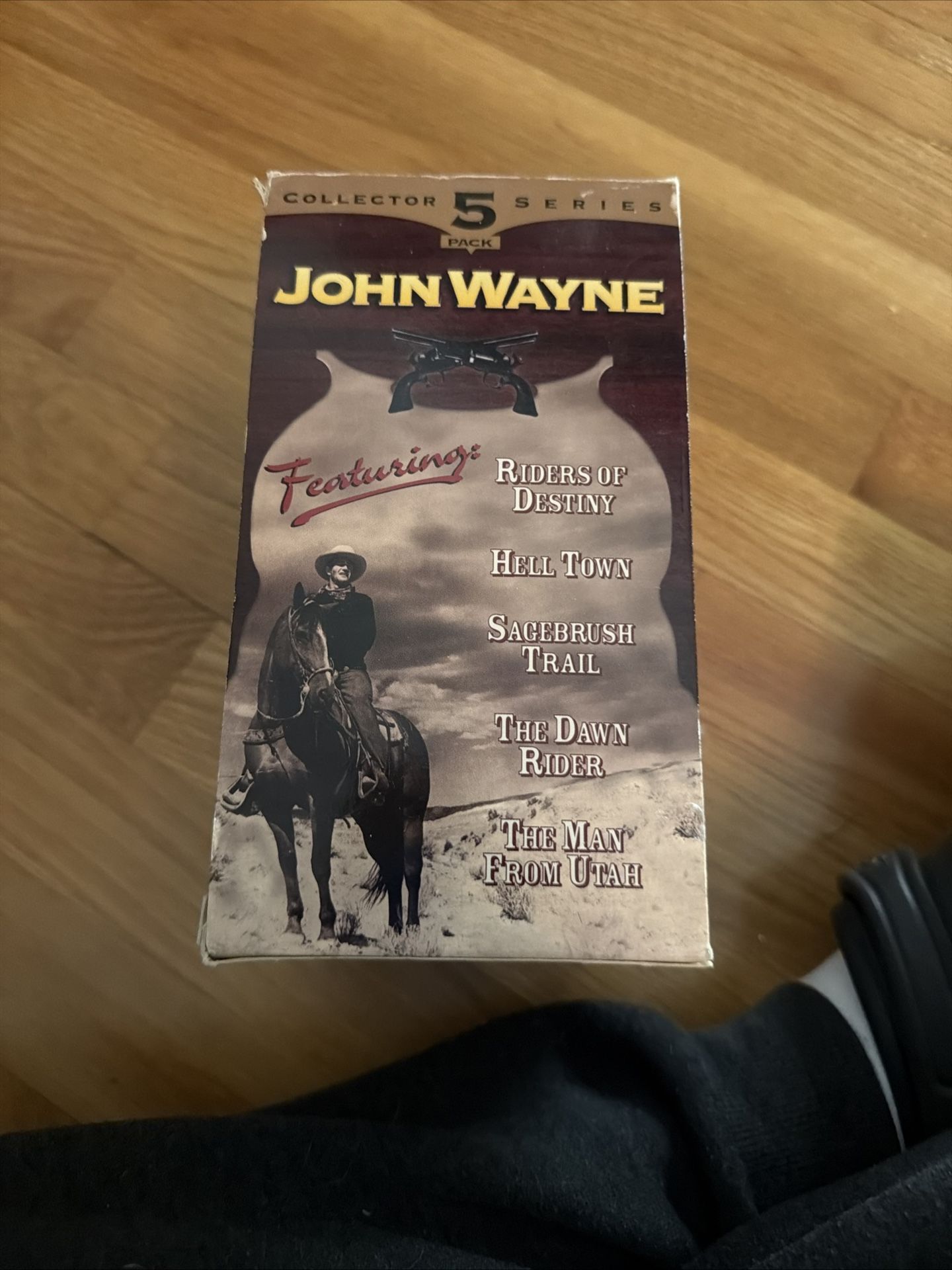 John Wayne 5 Movie VHS Collector Series