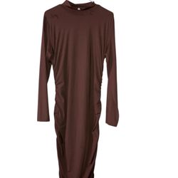 Brown Bodycon Dress