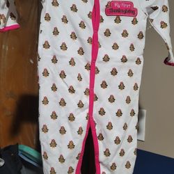 Brand New Thanksgiving Onesie Size 9 Months