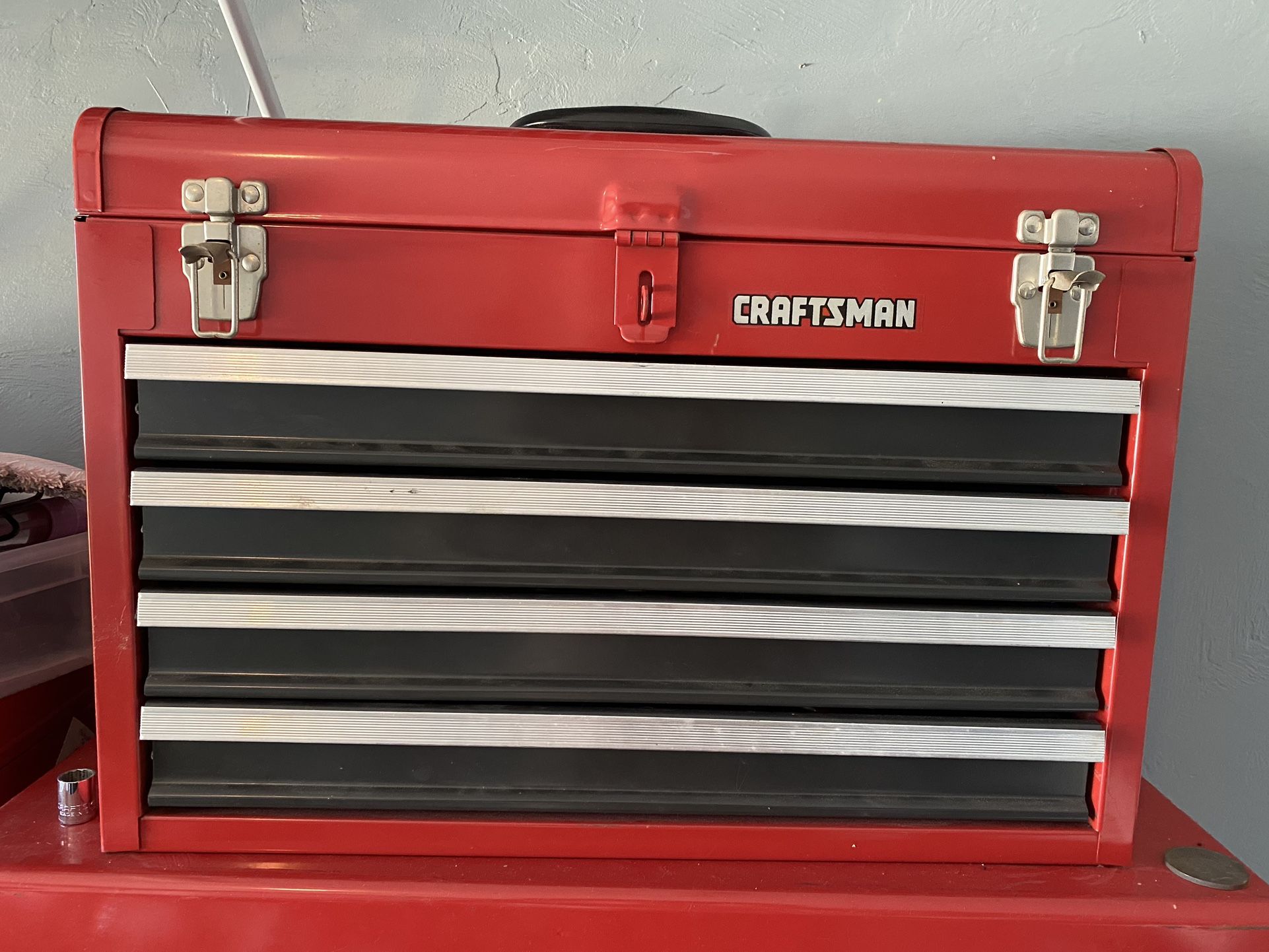 Vintage Craftsman 4 Drawer Mechanics Tool Box