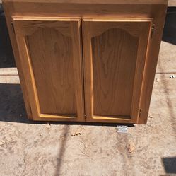 Wood cupboard/shelving/storage