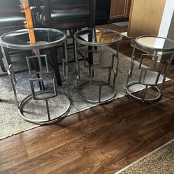 Set Of 3 Round Tables For Living Room