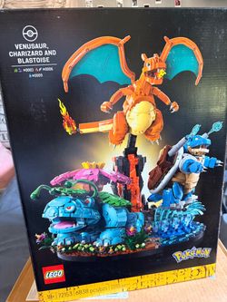 LEGO Pokémon Venusaur, Charizard and Blastoise Set 72153