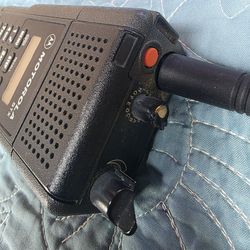Vintage Motorola Stx Two Way Radio W/ Battery & Antenna
