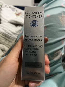 Instant Under Eye Lift Serum - Anti-Aging Formula for Under Bags and Wrinkles, Temporary Eye Tightener Cream Firming Primer Visibly Improves Dark Circ